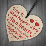 ANNIVERSARY GIFT For Boyfriend Girlfriend Husband Wife Heart
