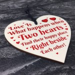 ANNIVERSARY GIFT For Boyfriend Girlfriend Husband Wife Heart
