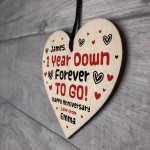 Personalised 1 Year Anniversary Gifts For Boyfriend Girlfriend