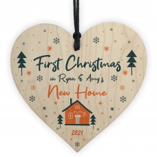 Any Names 1st Christmas New Home Bauble Personalised Decor