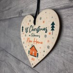 1st Christmas In New Home Bauble Personalised ANY NAME Decor