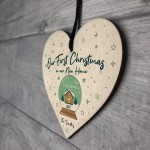 First 1st Christmas In Our New Home Personalised Xmas Decor