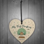 My First 1st Christmas In My New Home Bauble Personalised Xmas