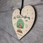 My First 1st Christmas In My New Home Bauble Personalised Xmas