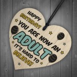 Funny Birthday Now An Adult Funny Birthday Gift For Brother Son 