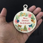 Personalised Merry Christmas Gift For Nan Grandad Mum Dad Auntie