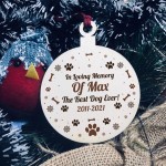 Personalised Memorial Gift For Pet Wooden In Memory Decoration