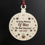 Personalised Memorial Gift For Pet Wooden In Memory Decoration