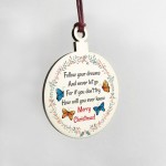 Inspirational Gift Best Friend Christmas Gift Hanging Bauble