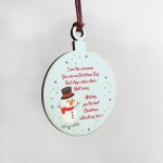 Wishing You The Best Christmas Tree Decoration Gift For Family