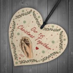 PERSONALISED Gift For Girlfriend Boyfriend Christmas Bauble