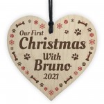 Dog Puppy Bauble 1st Christmas Personalised Christmas Tree Decor