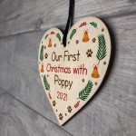 Personalised Dog Bauble Puppy Ornament First Christmas Decor