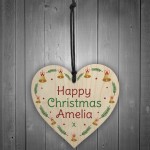 1st Christmas Decoration PERSONALISED Hanging Bauble Daughter