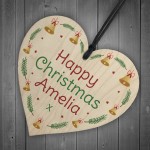 1st Christmas Decoration PERSONALISED Hanging Bauble Daughter