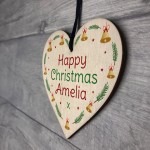 1st Christmas Decoration PERSONALISED Hanging Bauble Daughter