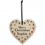 Babys First Christmas Personalised ANY NAME Merry Christmas Gift