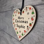 Babys First Christmas Personalised ANY NAME Merry Christmas Gift