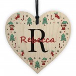Christmas Personalised Tree Baubles For Daughter Son Baby Gifts