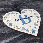 Personalised Tree Bauble For Baby First Christmas Wooden Gifts