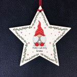 Personalised Wooden Christmas Tree Decoration Bauble Daughter