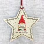 Personalised Christmas Tree Decoration Star Bauble Daughter Son