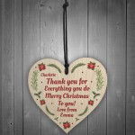 Colleague Personalised Christmas Thank You Gift For Colleague