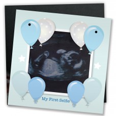 Baby Gift Square Ultrasound MY FIRST SELFIE Baby Newborn Gift