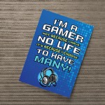 Gaming Sign For Boys Bedroom Man Cave Gamer Gifts Gaming Print
