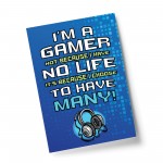 Gaming Sign For Boys Bedroom Man Cave Gamer Gifts Gaming Print