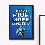 Framed Gaming Poster For Boys Bedroom Man Cave Gamer Gifts