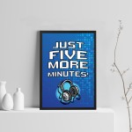Framed Gaming Poster For Boys Bedroom Man Cave Gamer Gifts