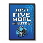 Framed Gaming Poster For Boys Bedroom Man Cave Gamer Gifts