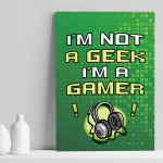 Gaming Print For Boys Bedroom Man Cave Gamer Gifts Gaming Poster
