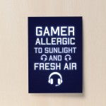 Gamer Funny Games Room Print Christmas Birthday Gift For Son