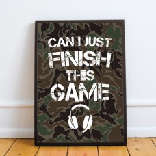 Gaming Framed Print Games Room Decor Boys Bedroom Gifts