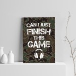 Funny Gaming Poster Games Room Print Boys Bedroom Decor Gift