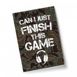 Funny Gaming Poster Games Room Print Boys Bedroom Decor Gift