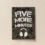 Gaming Five More Minutes Novelty Wall Art Gamer Gifts Bedroom