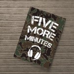 Gaming Five More Minutes Novelty Wall Art Gamer Gifts Bedroom