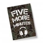 Gaming Five More Minutes Novelty Wall Art Gamer Gifts Bedroom