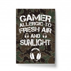 Gaming Gamer Print For Boys Bedroom Games Room Man Cave Gift