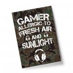 Gaming Gamer Print For Boys Bedroom Games Room Man Cave Gift