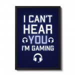 Framed Gaming Print For Games Room Boys Bedroom Gamer Poster