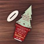 Thank You Christmas Gift For Teacher Assistant Standing Tree