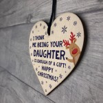 FUNNY Christmas Gift For Dad Heart Rude Gift From Daughter