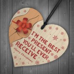 FUNNY Christmas Gift For Boyfriend Husband Heart Cheeky Gift