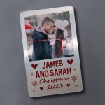 Christmas Gift For Boyfriend Husband Personalised Metal Card