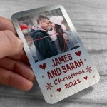 Christmas Gift For Boyfriend Husband Personalised Metal Card