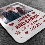 Christmas Gift For Boyfriend Husband Personalised Metal Card